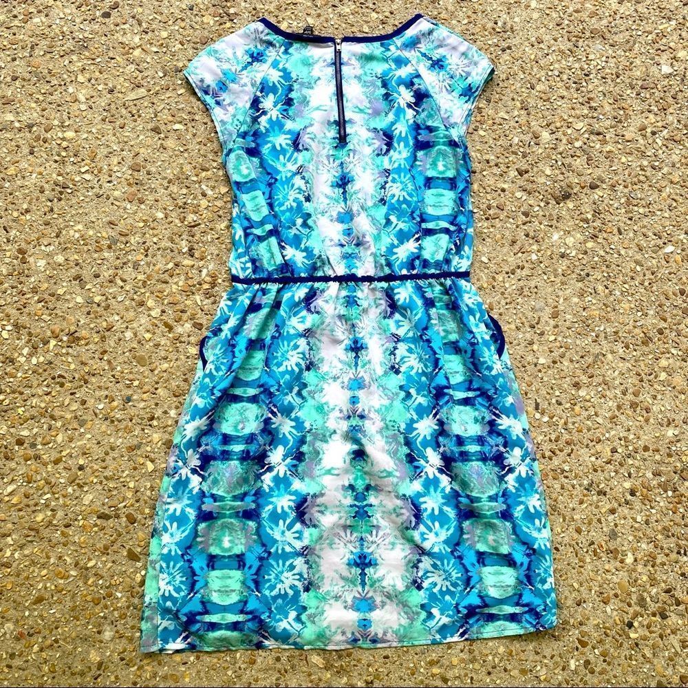 Mossimo Sleeveless Pockets Abstract Pattern Midi … - image 8